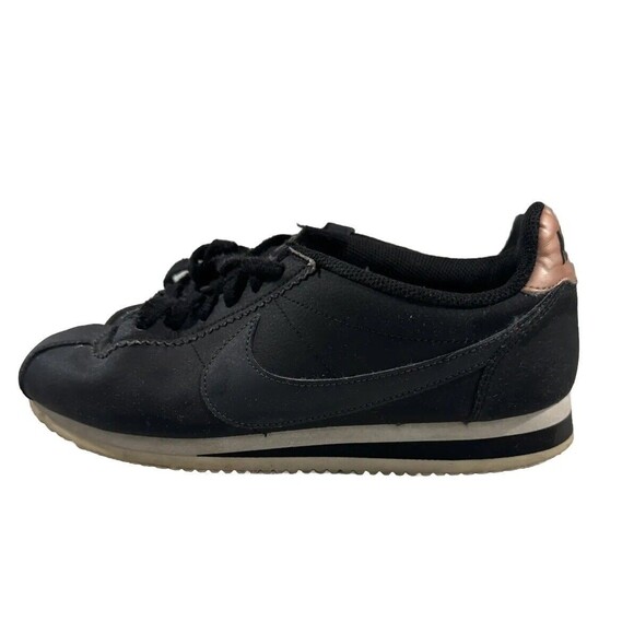 Nike Women’s Shoes Classic Cortez 72 Bronze Heel Black US Size 9 Retro Sneakers - Picture 3 of 13